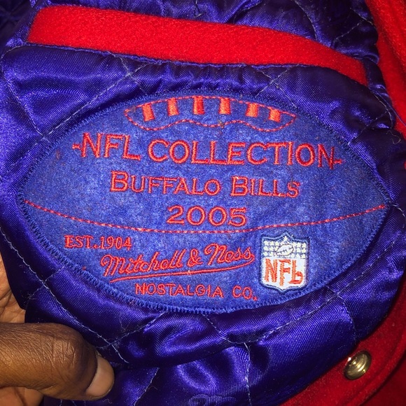 MITCHELLNESS AUTHENTIC THROWBACKS HEAVY WOOL JACKETS TEAM JACKETS - Picture 9 of 13